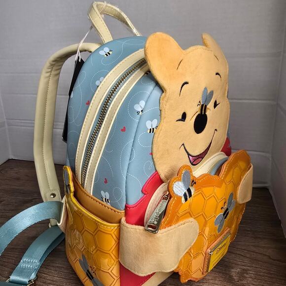 Loungefly Disney Winnie the Pooh Honey Heart Honey Scented Mini Backpack NWT main image 4